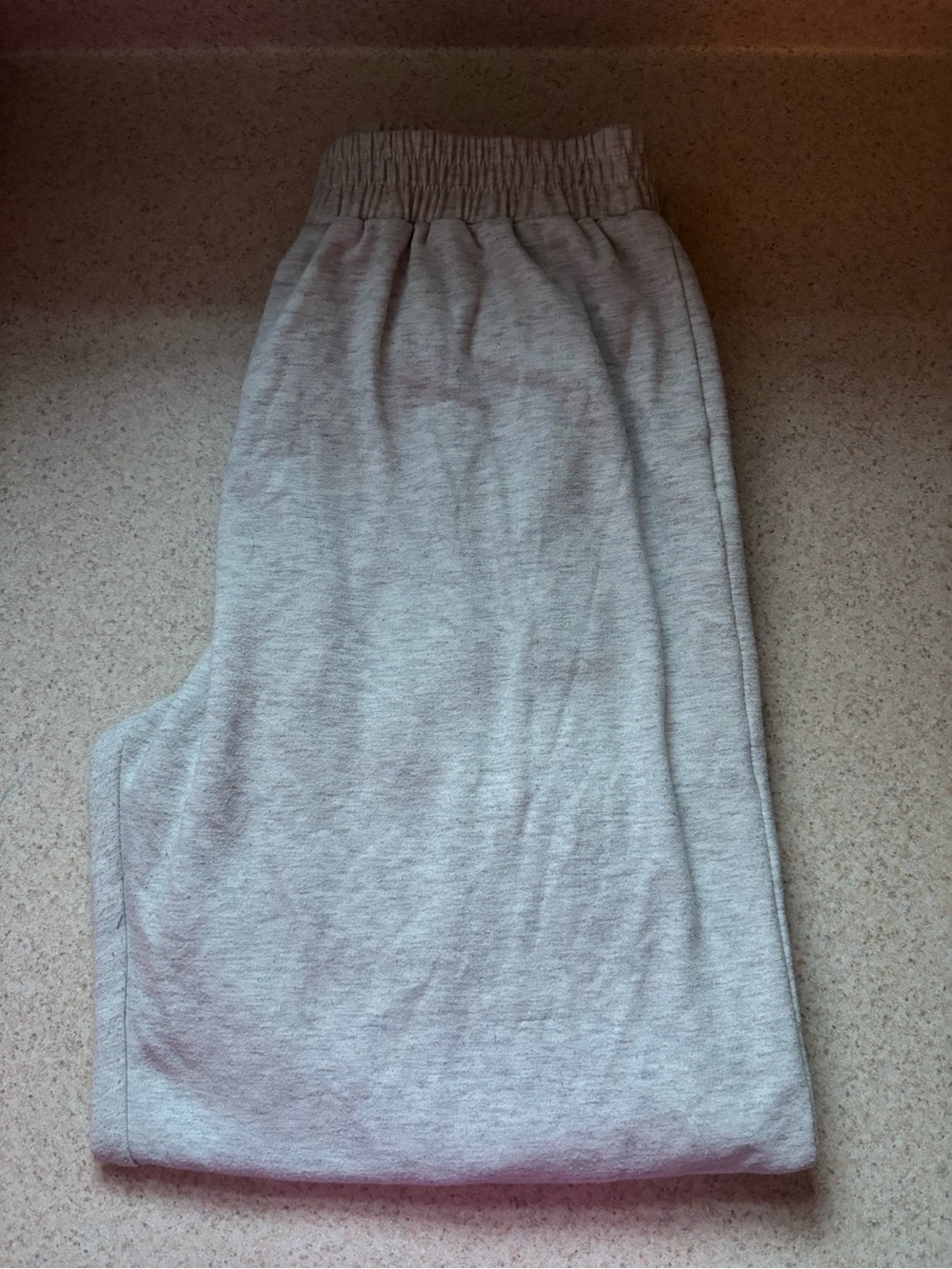 Light Gray Cozy Jogger Sweatpants Size XXL